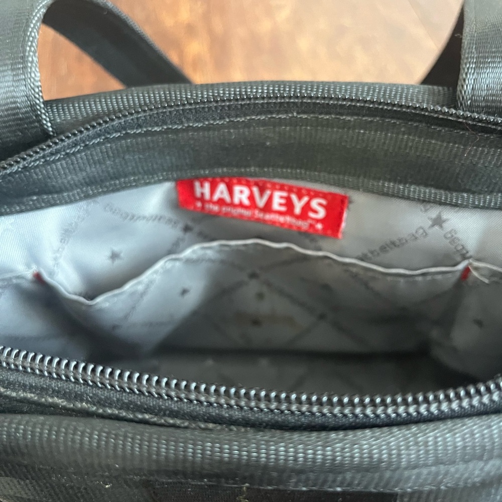 Harveys Black Woven Tote - Picture 10 of 11